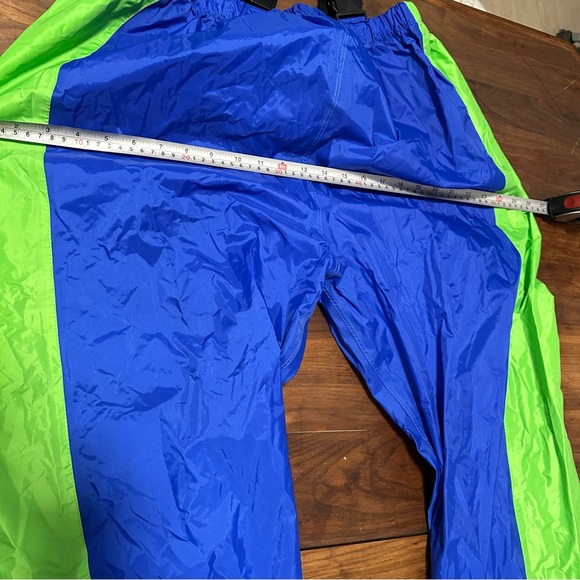 Teknic vintage motorcycle rain gear full suit: jacket/pants size XXL - Picture 8 of 15